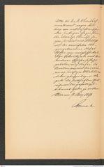k.k. naturhistorisches Hofmuseum, Intendanzakten 1885-1896 (Hauer), Aktenzahl Z.216.b/1890, Seite 2
